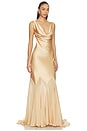 view 2 of 3 VESTIDO COLLEN in Gold