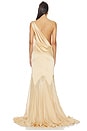view 3 of 3 VESTIDO COLLEN in Gold