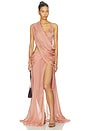 view 1 of 5 The Zahra Rose Dress in Peach Pink