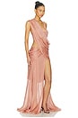 view 2 of 5 The Zahra Rose Dress in Peach Pink