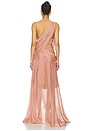 view 4 of 5 The Zahra Rose Dress in Peach Pink