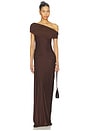 view 1 of 4 ROBE THE KATYA in Espresso Brown