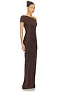 view 2 of 4 ROBE THE KATYA in Espresso Brown
