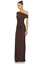 view 3 of 4 ROBE THE KATYA in Espresso Brown