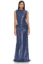 view 1 of 5 VESTIDO THE SPENCER in Cobalt Blue