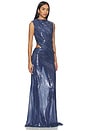 view 2 of 5 VESTIDO THE SPENCER in Cobalt Blue