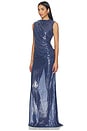 view 3 of 5 VESTIDO THE SPENCER in Cobalt Blue