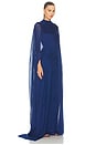 view 3 of 5 The Aether Dress in Cobalt Blue