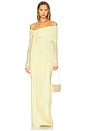 view 1 of 4 Heloise Dress in Butter Yellow