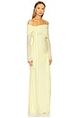 view 2 of 4 Heloise Dress in Butter Yellow