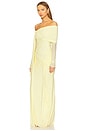 view 3 of 4 Heloise Dress in Butter Yellow