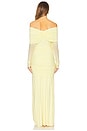 view 4 of 4 Heloise Dress in Butter Yellow