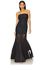 view 5 of 5 x REVOLVE Dahlia Gown in Black
