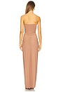 view 3 of 3 x REVOLVE Pearl Gown in Brown