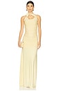 view 1 of 3 Estelle Dress in Butter Yellow