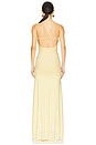 view 3 of 3 Estelle Dress in Butter Yellow