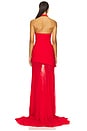 view 3 of 4 Celeste Gown in Red