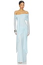 view 1 of 3 Heloise Dress in Baby Blue