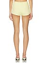 view 4 of 6 The Saki Shorts in Lemon Yellow