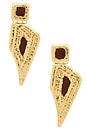 view 1 of 2 The Amy Earrings in Gold