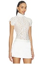 view 2 of 4 The Florence Top in Off White