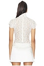 view 3 of 4 The Florence Top in Off White