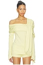 view 1 of 5 The Saki Top in Lemon Yellow