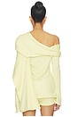 view 4 of 5 The Saki Top in Lemon Yellow