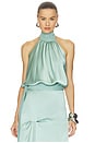 view 1 of 5 The Symphony Top in Dirty Mint