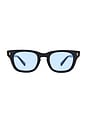 view 1 of 3 Earl Sunglasses in Gloss Black & Blue
