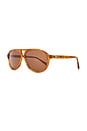view 2 of 3 Jasper Sunglasses in Light Brown Tortoise
