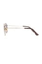 view 3 of 3 Jones Aviator Sunglasses in Shiny Silver