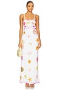 view 1 of 4 New York Beaded Maxi Dress in White