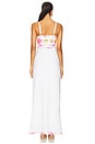 view 3 of 4 New York Beaded Maxi Dress in White