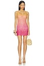 view 1 of 4 MINIVESTIDO SOFIA in Orange Ombre