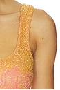 view 4 of 4 MINIVESTIDO SOFIA in Orange Ombre