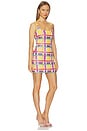 view 2 of 4 Candy-stripe Mini Dress in Multicolor