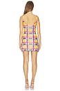 view 3 of 4 Candy-stripe Mini Dress in Multicolor