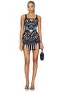 view 1 of 4 Dream Shell Mini Dress in Black