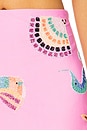 view 6 of 6 Shell Hand Beaded Mini Skirt in Pink