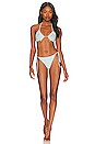 view 2 of 5 Claudette Bikini Set in Mint