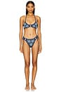 view 1 of 5 Mia Marina Bikini Set in Navy Blue