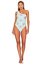 view 1 of 4 Callie Crystal One Piece in Pale Blue
