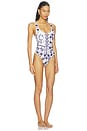 view 2 of 4 MAILLOT DE BAIN 1 PIÈCE MARIE in Blue