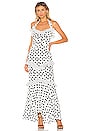 view 1 of 3 Alementra Dress in Polka Dot