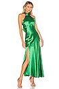 view 1 of 3 ПЛАТЬЕ VIVIENNE in Emerald Green