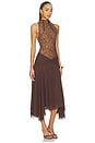view 2 of 4 Chandra Midi Dress in Brown