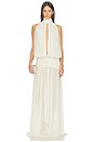 view 1 of 3 MAXIVESTIDO CRUZ in Cream