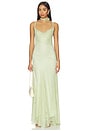 view 1 of 5 MAXIVESTIDO CALIMA in Mint Green