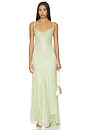view 2 of 5 MAXIVESTIDO CALIMA in Mint Green